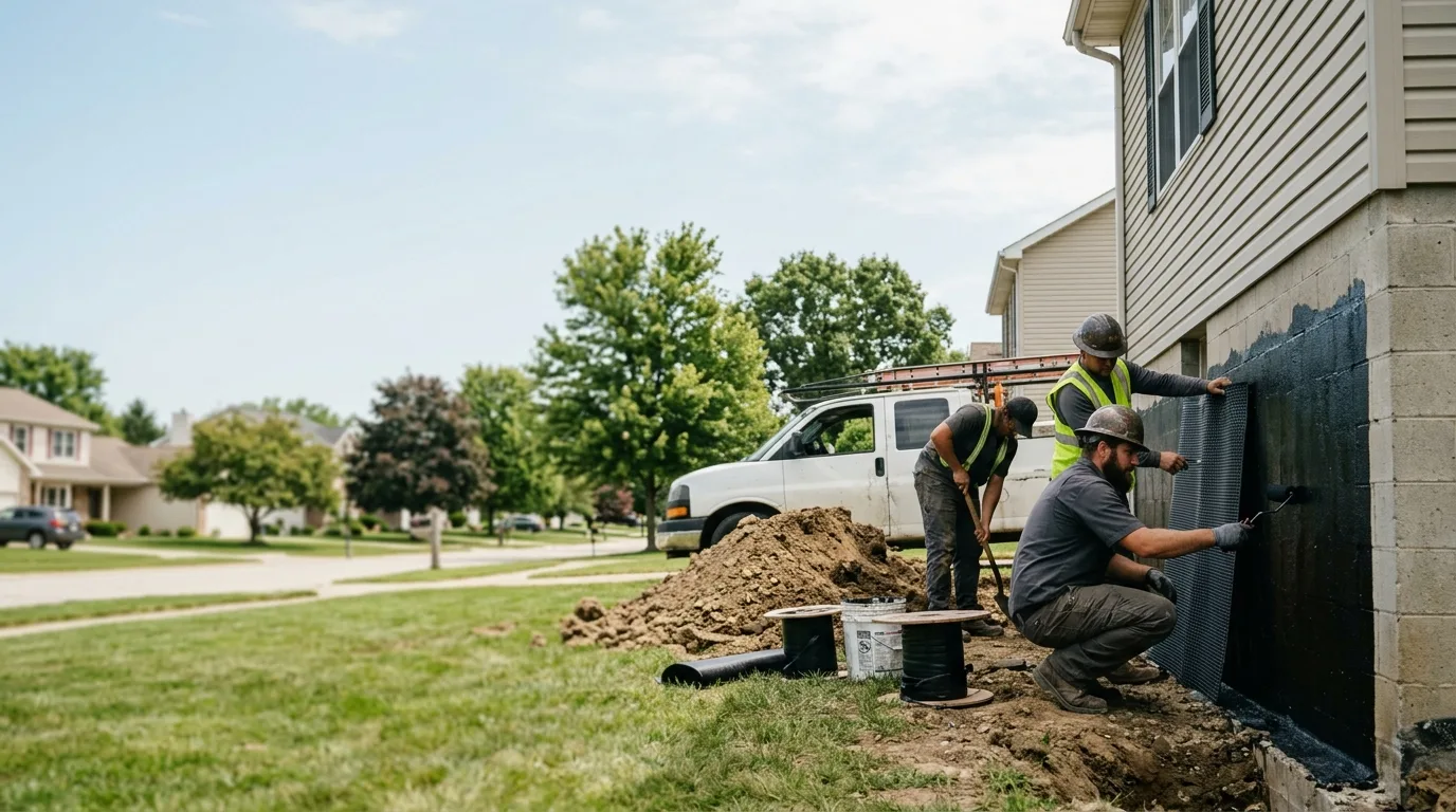 Basement Waterproofing in Fair Oaks, IN near me